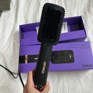 Amika Double Agent Blow Dryer + Straightening Brush